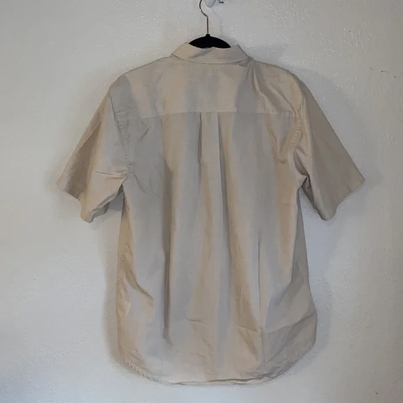 Light Tan Button Up - Picture 2 of 5